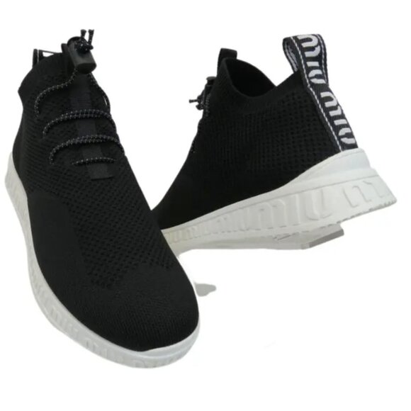 MIU MIU Mesh slip-on Sneakers - Picture 2 of 6